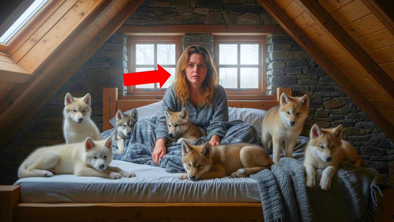 Si svegliò trovando dei cuccioli nel suo letto – senza sapere che era la prova del Re Alpha