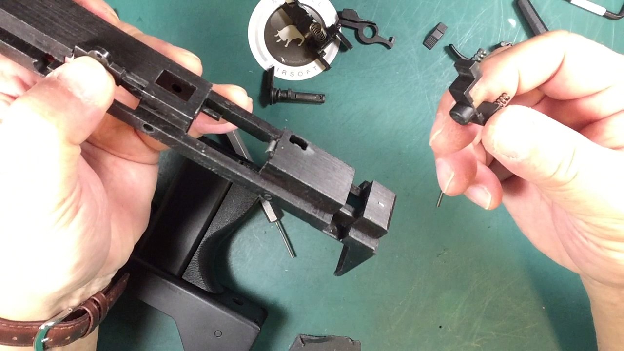 AIRSOFT - KWA M11 Lower Receiver Disassembly Reassembly