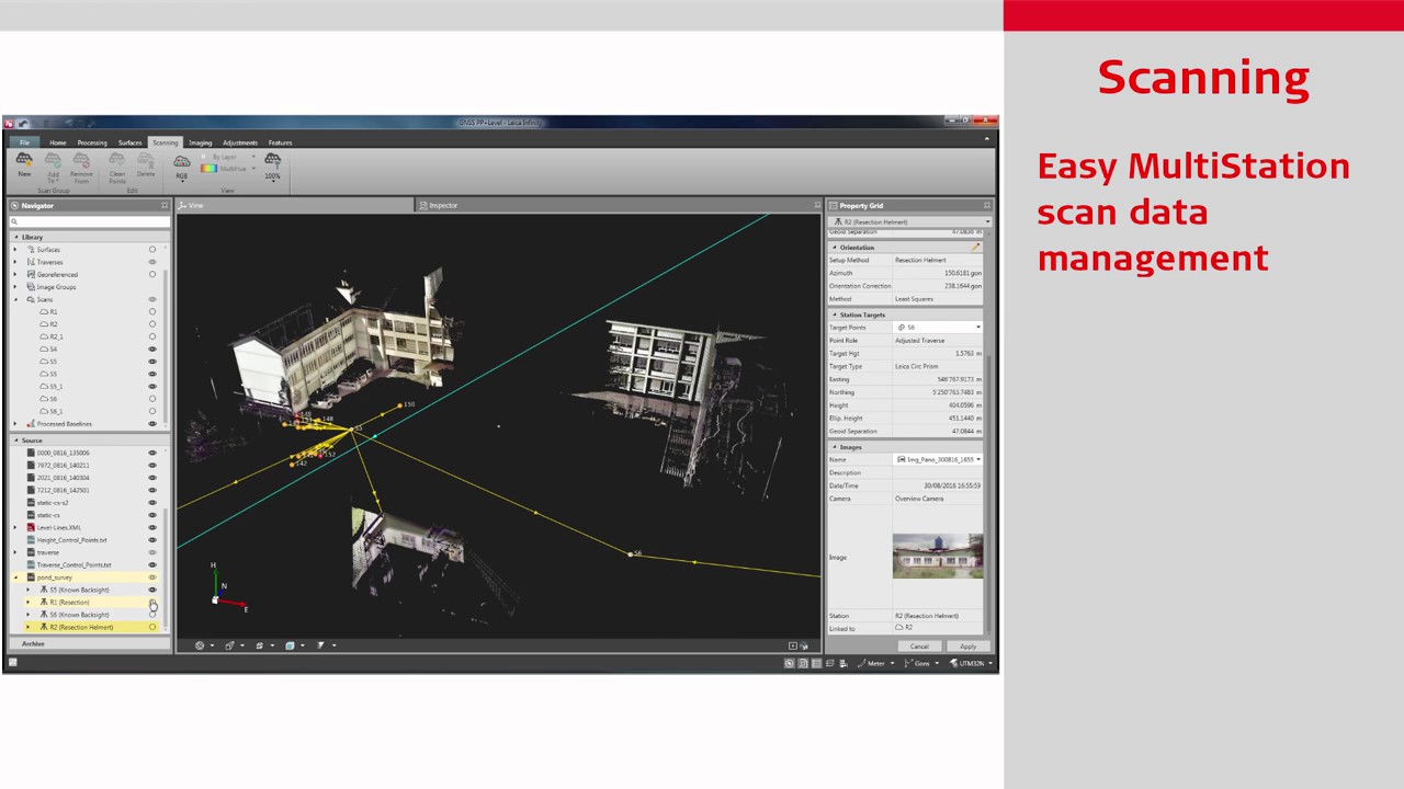 Leica Infinity Software Overview - 2016