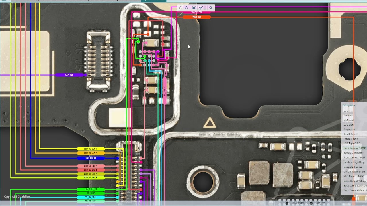 Oppo A53 CPH2127 Full Block Diagram