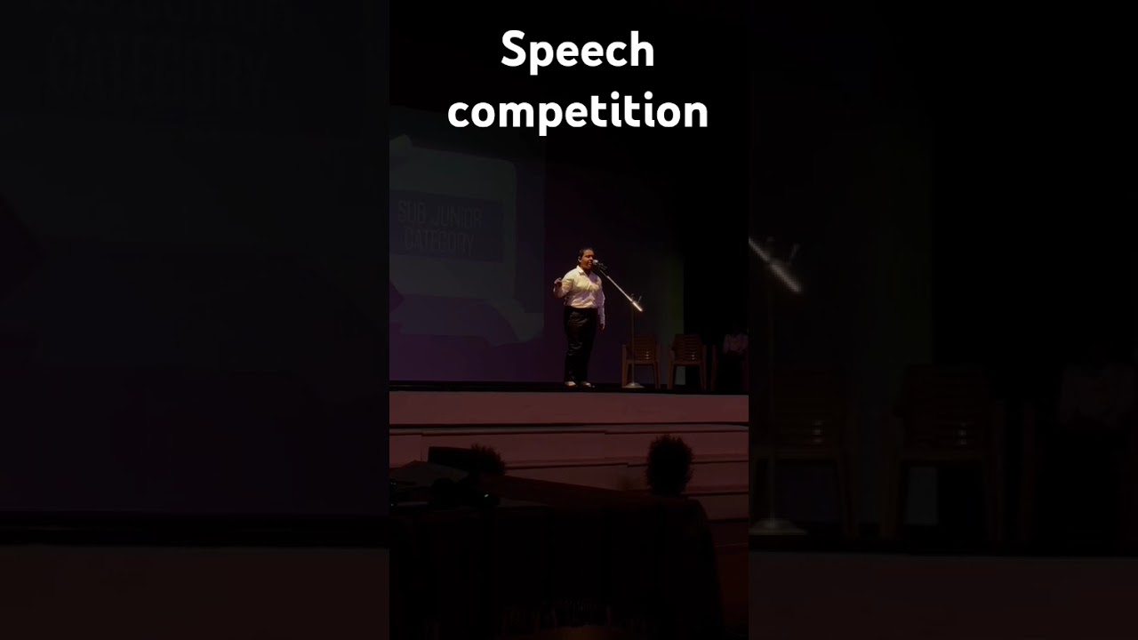 speech "power of words" award winning speech