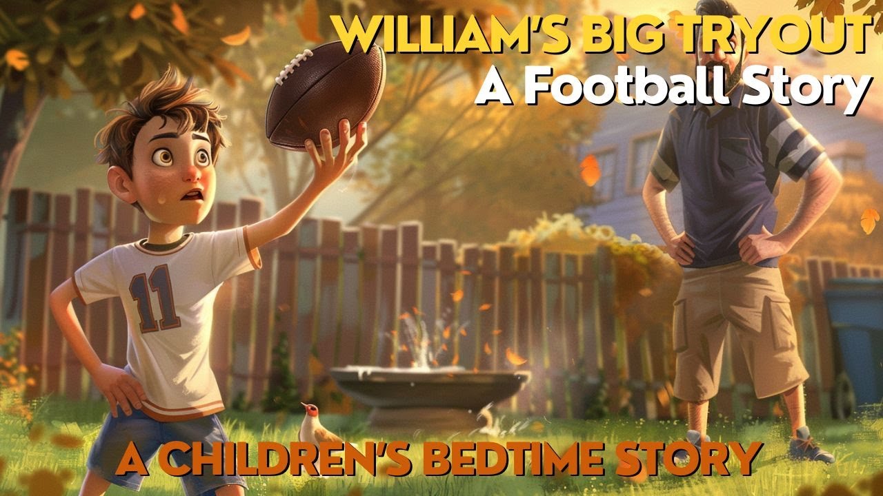William&rsquo;s Big Football Tryout | A Heartwarming Kids&rsquo; Bedtime Story for Relaxation & Confidence