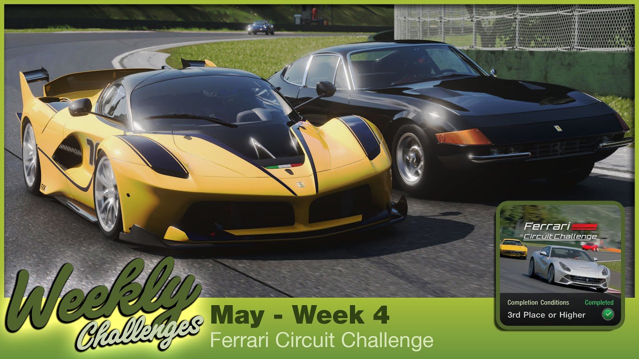 Ferrari Circuit Challenge I Weekly Challenges I May - Week 4 I Gran Turismo 7