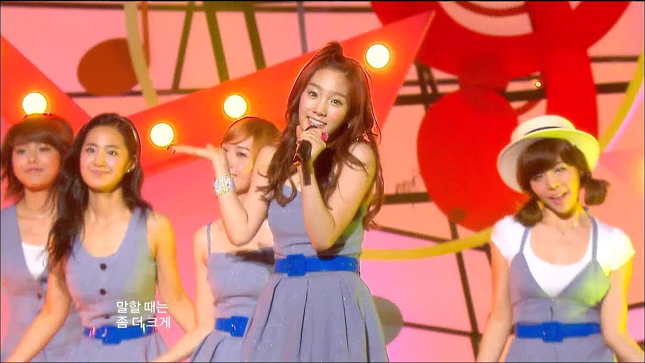 【TVPP】SNSD - Etude, 소녀시대 - Etude @ Comeback Stage, Show Music Core Live