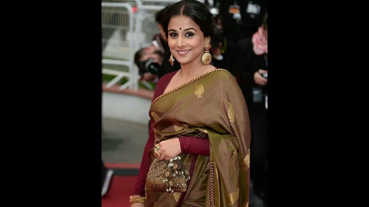 Vidya Balan saree look 😍video
