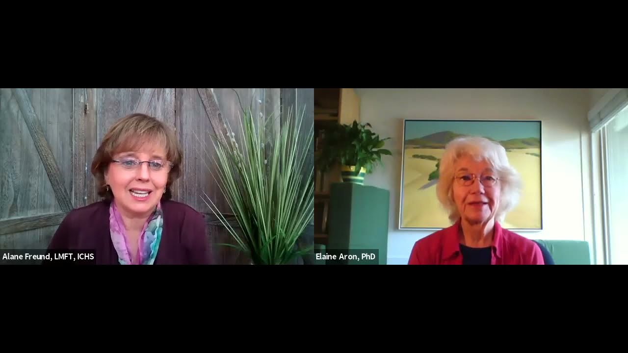 The Highly Sensitive Parent: Elaine Aron and Alane Freund in Conversation