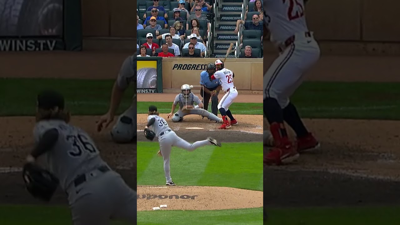 Umpire CB Bucknor was the day's worst umpire #mlb #baseball #twins #whitesox