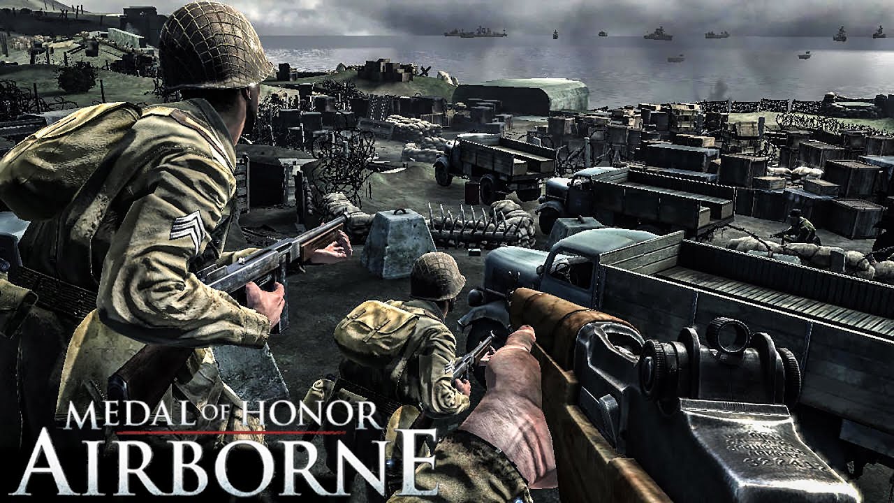 Normandy Airborne Paratroopers (Operation Neptune) Medal of Honor Airborne - 4K