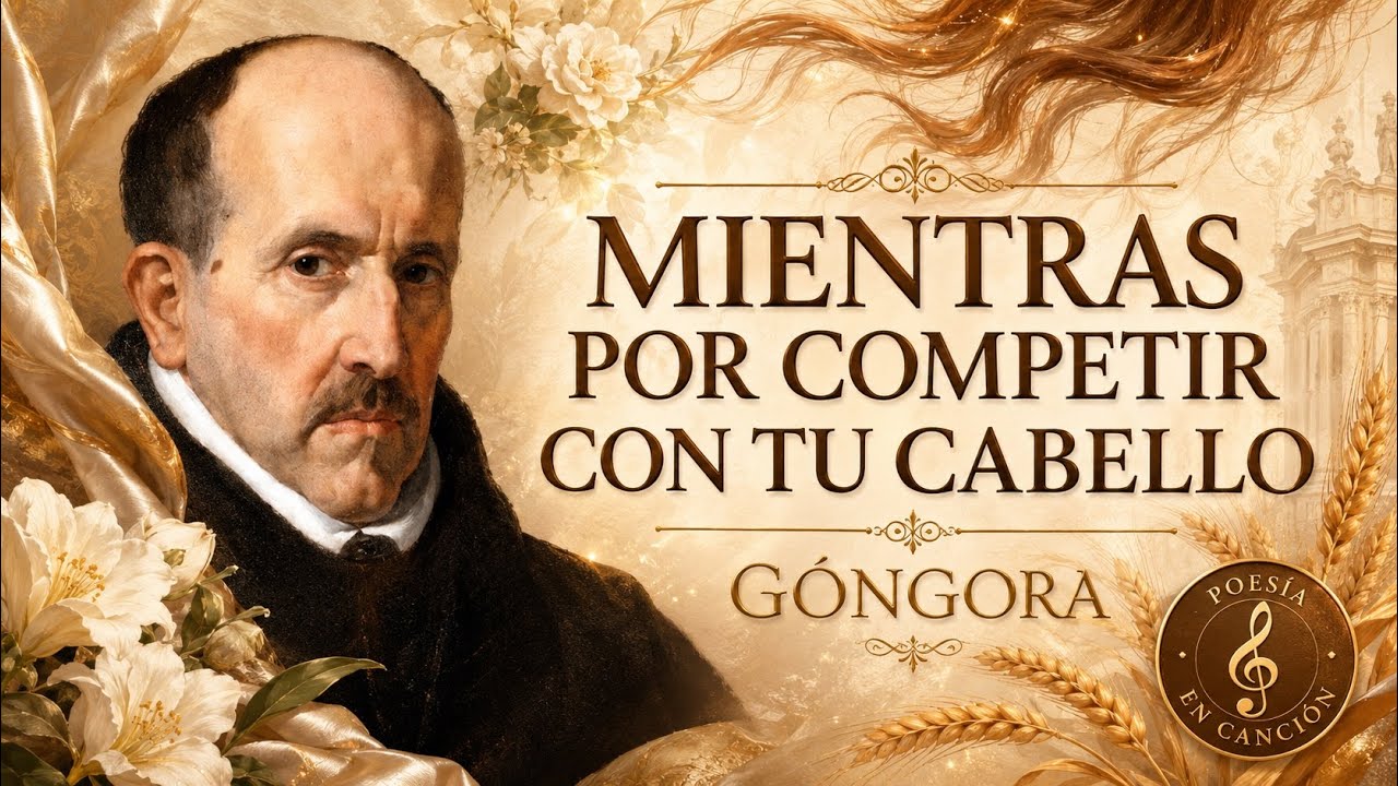 GÓNGORA – Mientras por competir con tu cabello | Poema hecho canción (con letra)