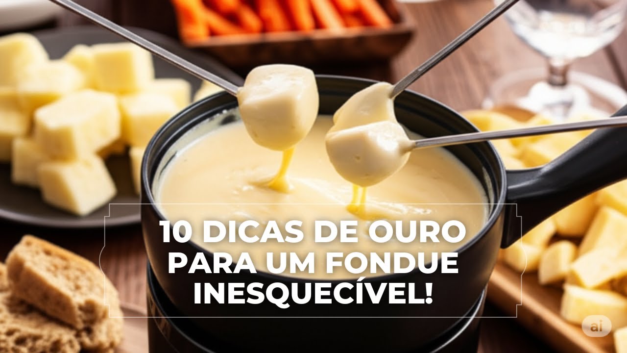 10 Dicas de Ouro para um Fondue Inesquecível!