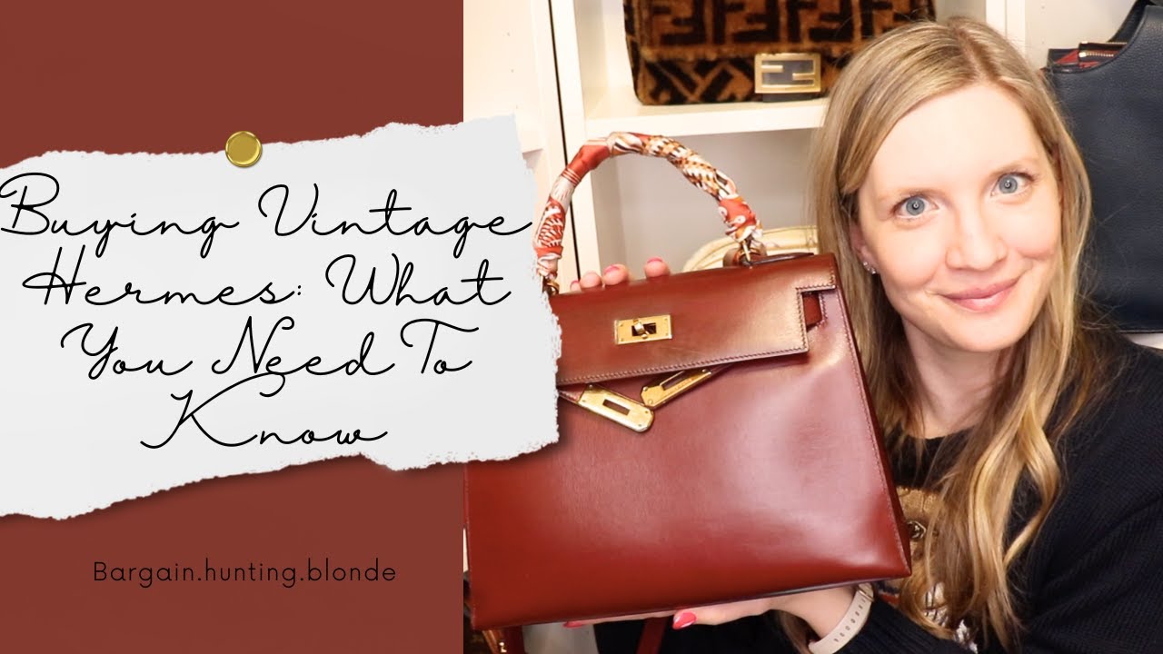 Buying Vintage Hermes: What You Need to Know