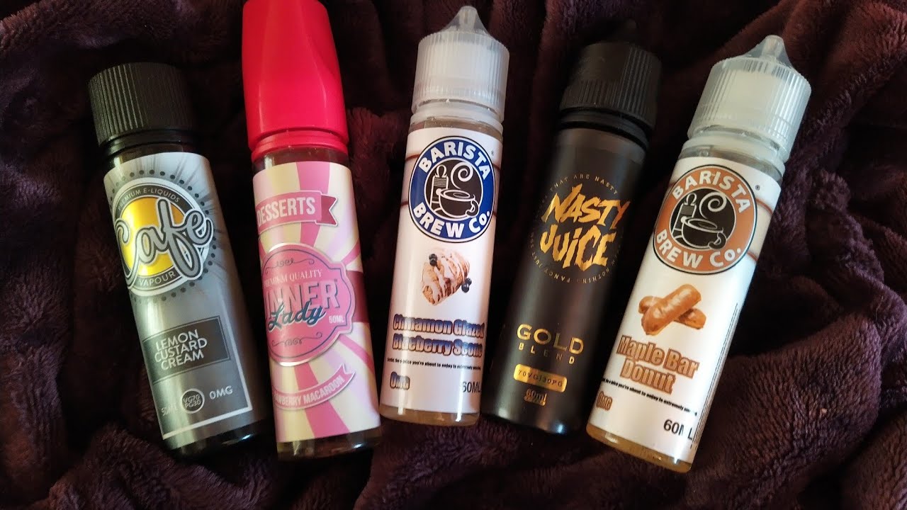 E Liquid Top Five For Desert lovers.