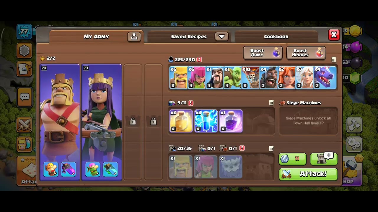 Clas of Clans Gameplay#19 | Master of None