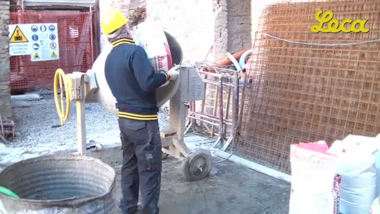 Calcestruzzi Leca e il consolidamento dei solai esistenti