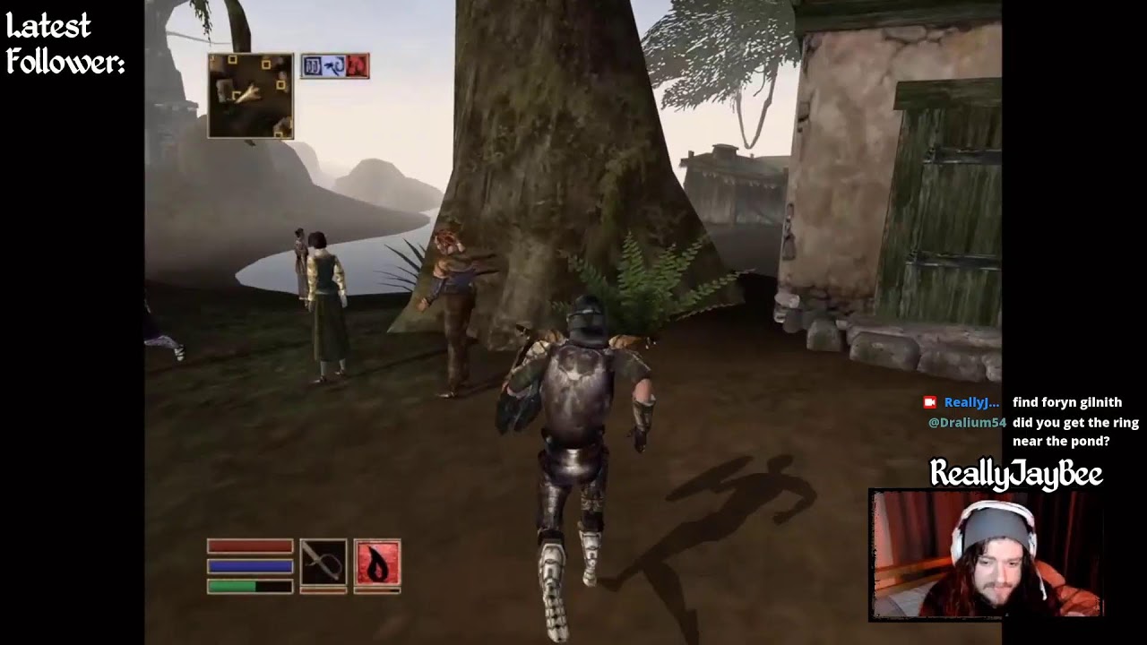 our first quest in Morrowind! #firstplaythrough #elderscrolls #morrowind 