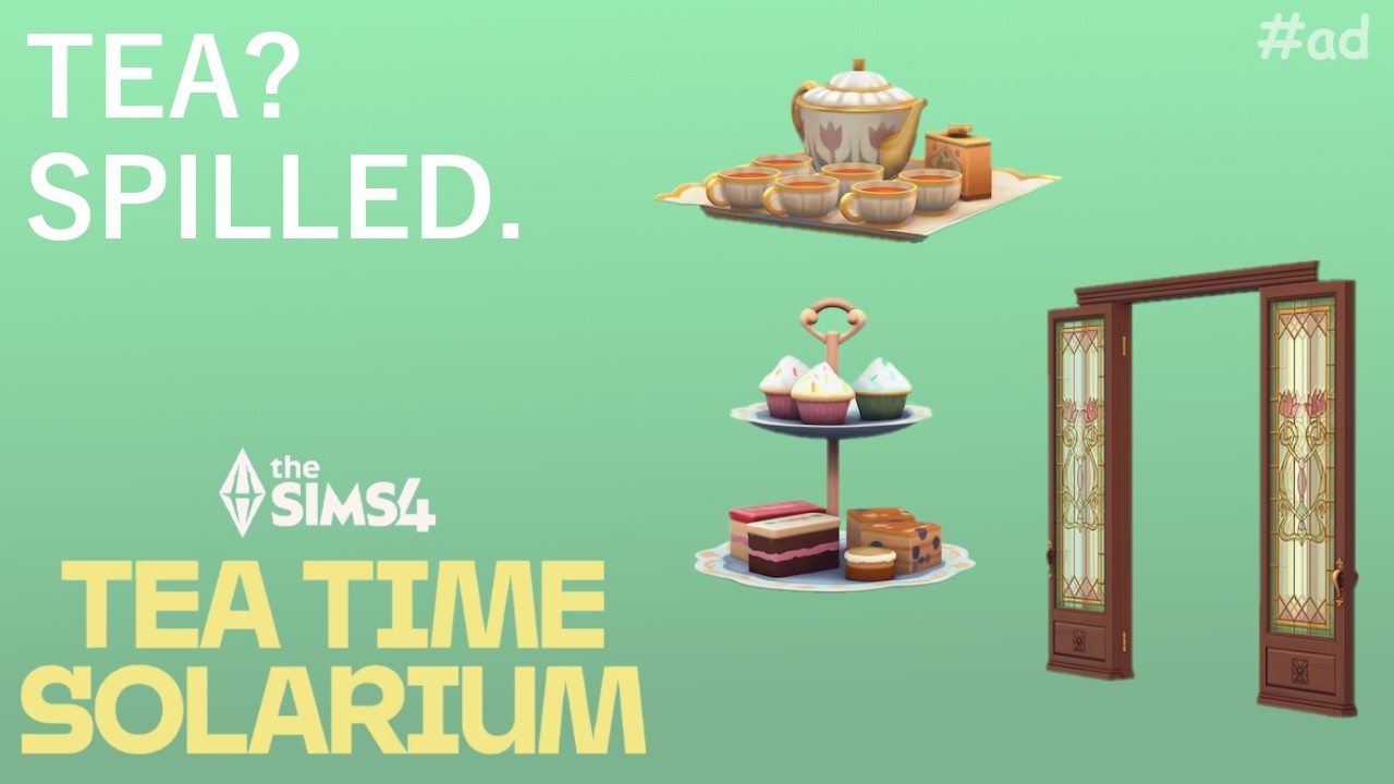 ad | My Tea Time Solarium review is as messy as my rendering.