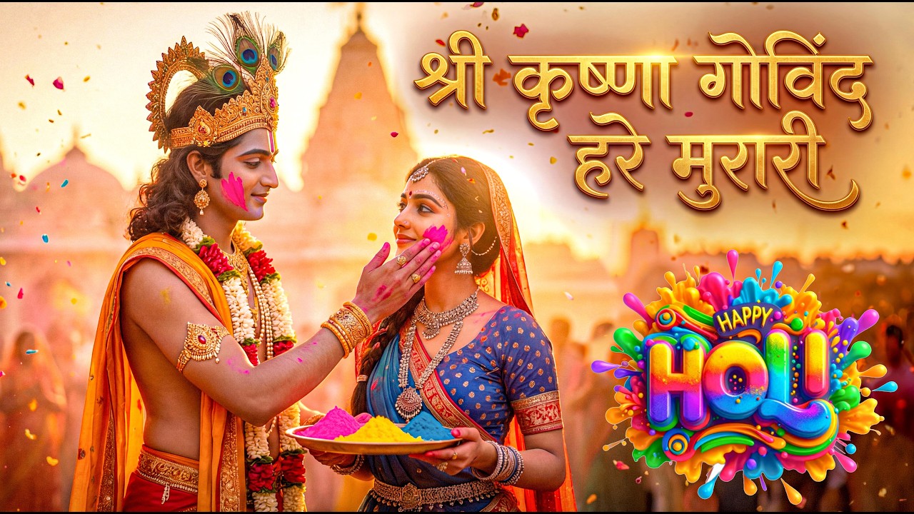 श्री कृष्णा गोविन्द हरे मुरारी | Shri Krishna Govind Hare Murari | KRISHNA BHAJAN | कृष्ण भजन