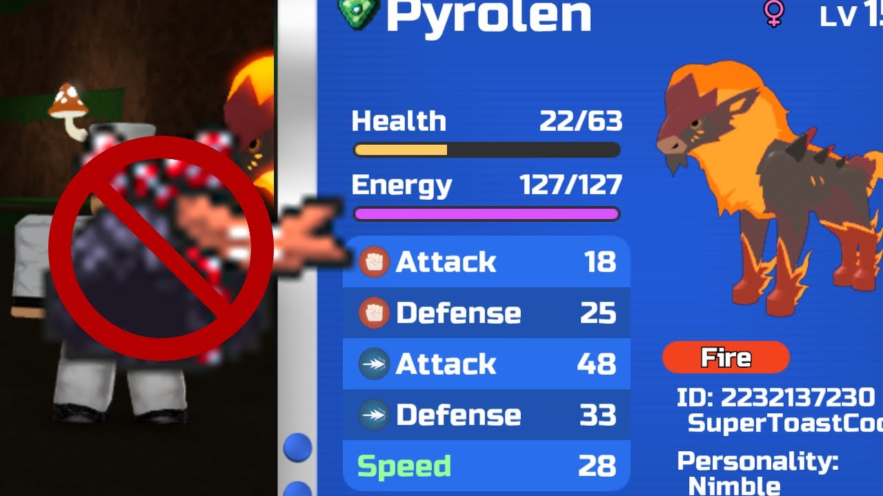 How To Get Pyrolen Evolution Without Coal in Loomian Legacy!