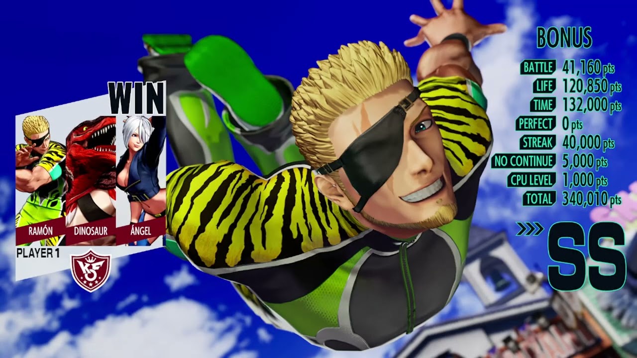 KoF XV Mexico team arcade