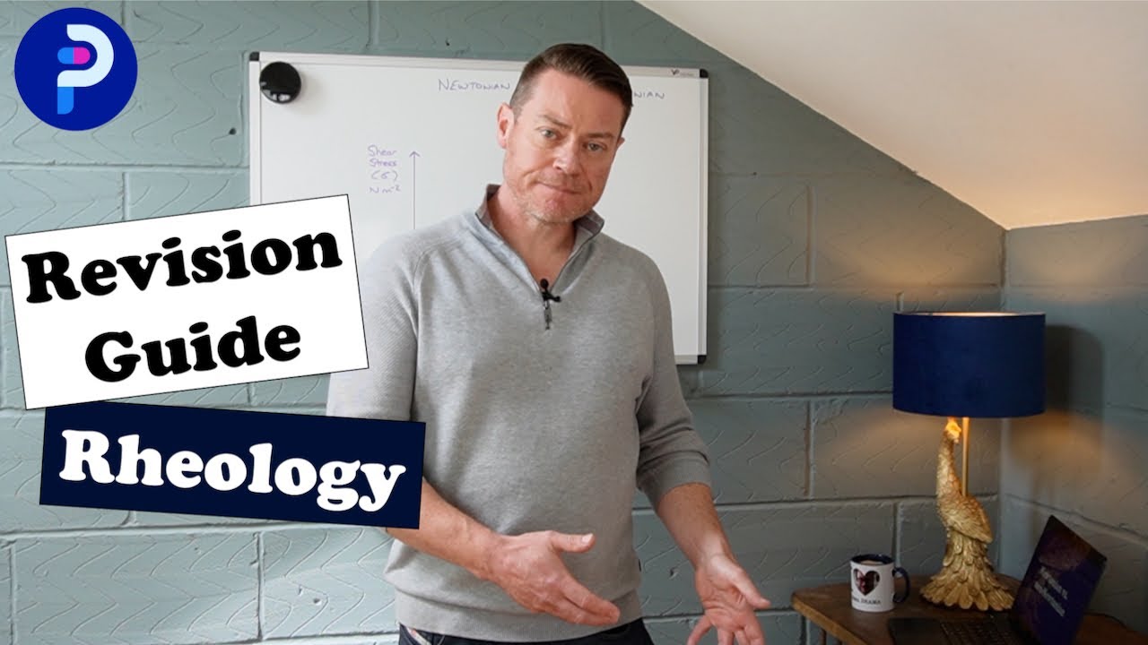 A revision guide for pharmaceutical rheology to help you score top marks (MPharm or PharmD)