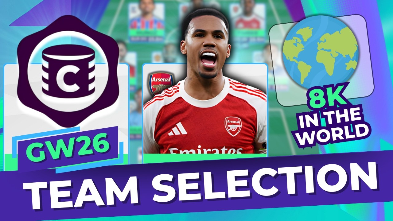 8K! 🌍 Тройной капитан активен! 🔥 Выбор команды для Fantasy Premier League на 26 тур! 🔒 Fantasy Pr...