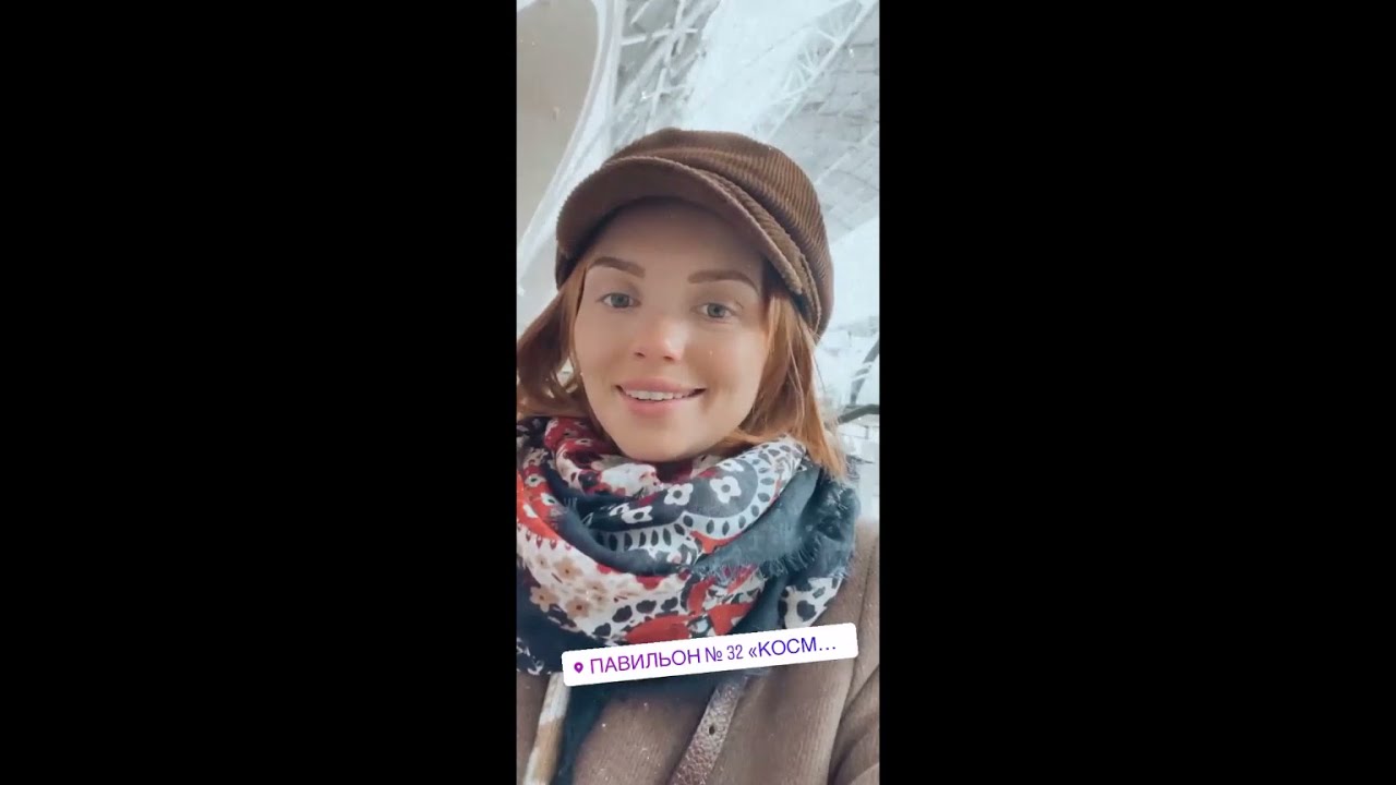 Ольга Кузьмина в павильоне 
