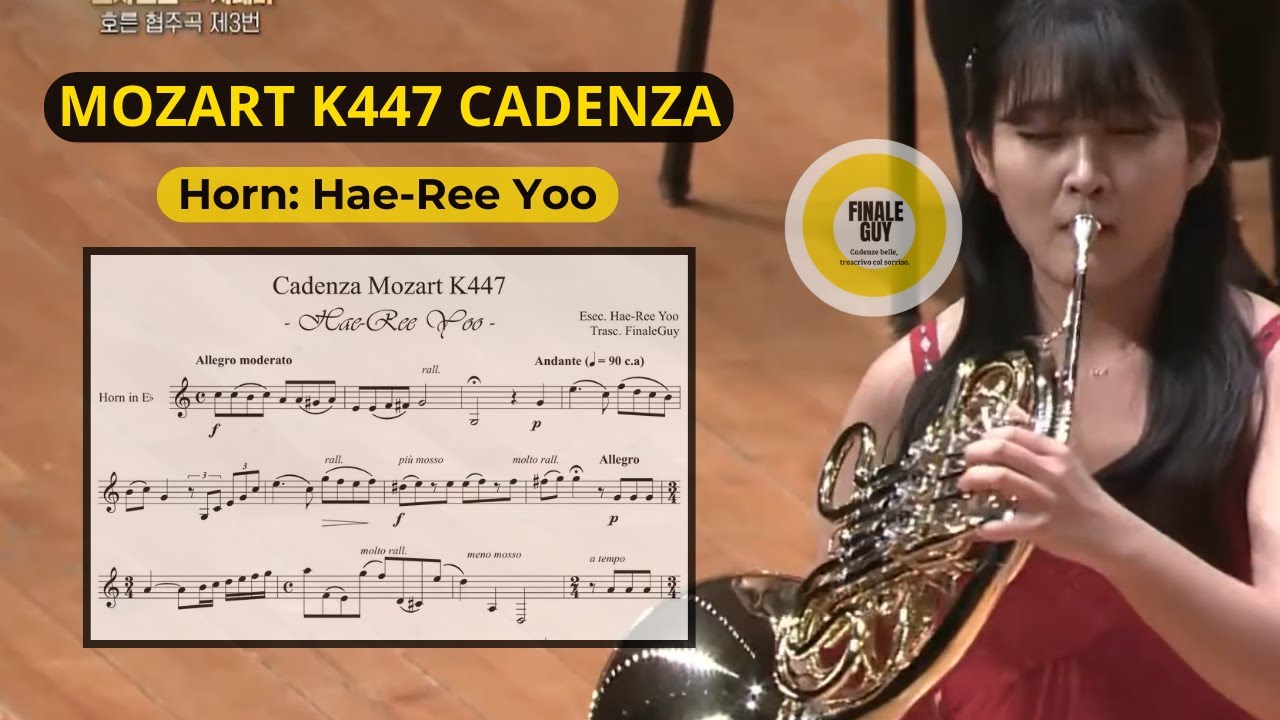 Cadenza Mozart k447 / concerto n.3 Mozart - Hae-Ree Yoo