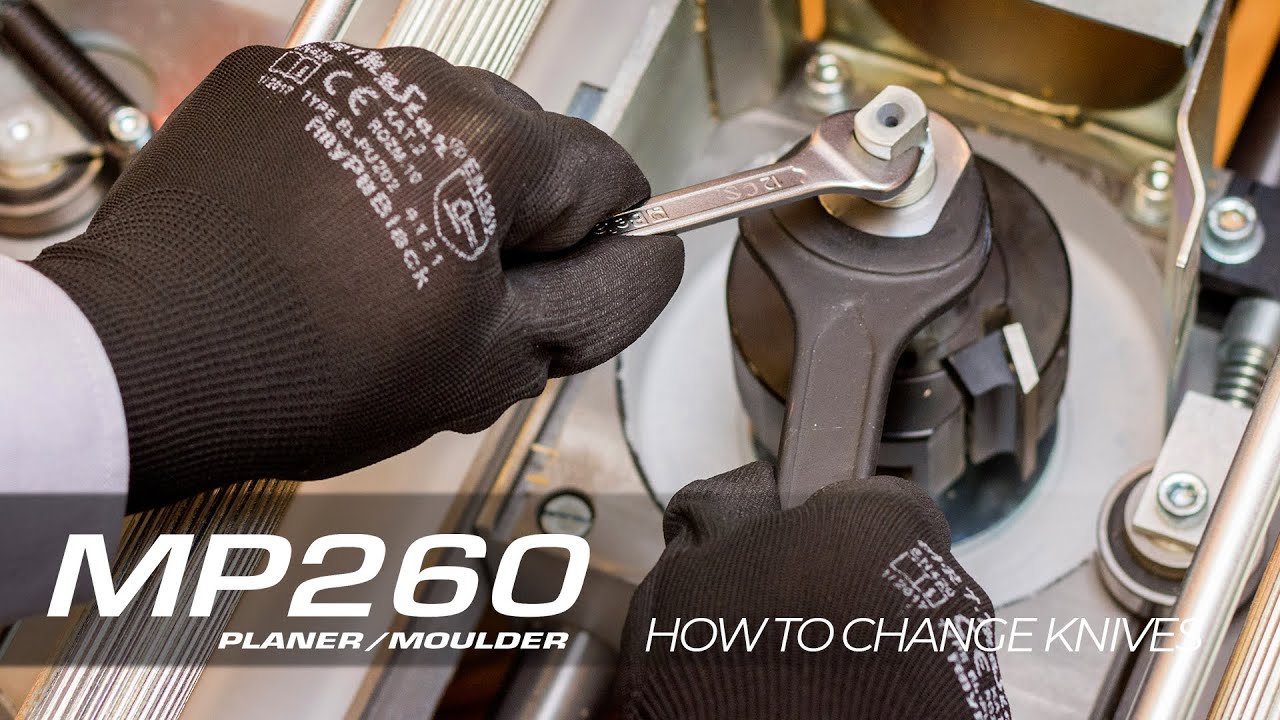 Wood-Mizer MP260 | How to change knives | Wood-Mizer Europe