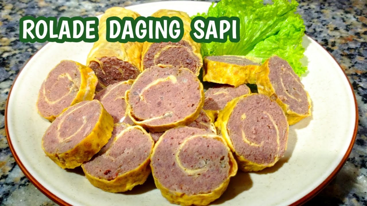 Resep ROLADE DAGING SAPI || Cara Membuat Rolade Daging Sapi Enak dan Mudah, Bisa Frozen