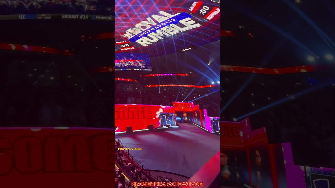 THE MIZ ENTRANCE COSM REACTION | ROYAL RUMBLE 2025 🤩   #cosmdallastx #cosm #themiz #mikethemiz