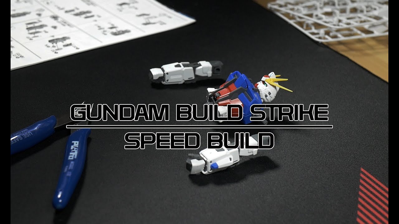 Bandai Master Grade 'BUILD STRIKE GUNDAM - Speed Build!