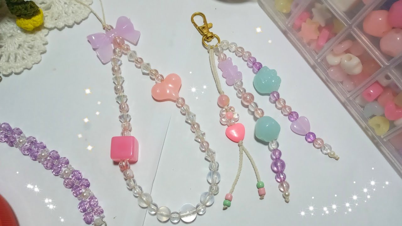 Tutorial Gantungan Kunci dan Phone Strap Jelly Ice Eps.1
