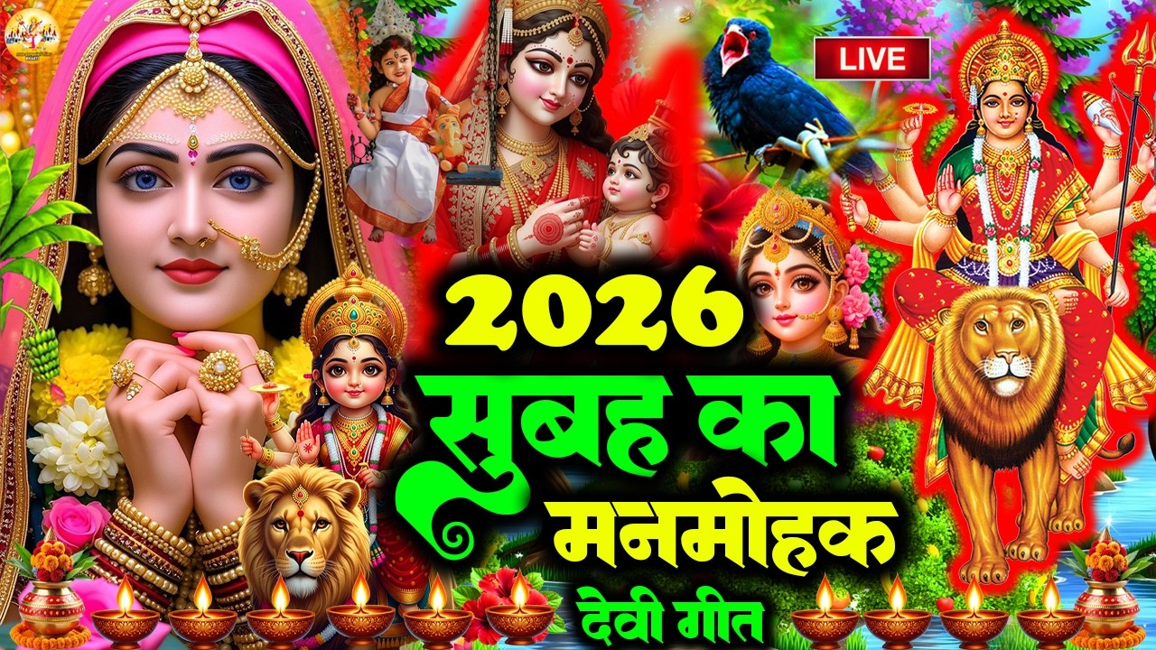 #Live#न्यू देवी गीत🌺#जाग ए माई Durga Mata Bhajan 2026 | Bhojpuri devi geet | Durga puja navratri