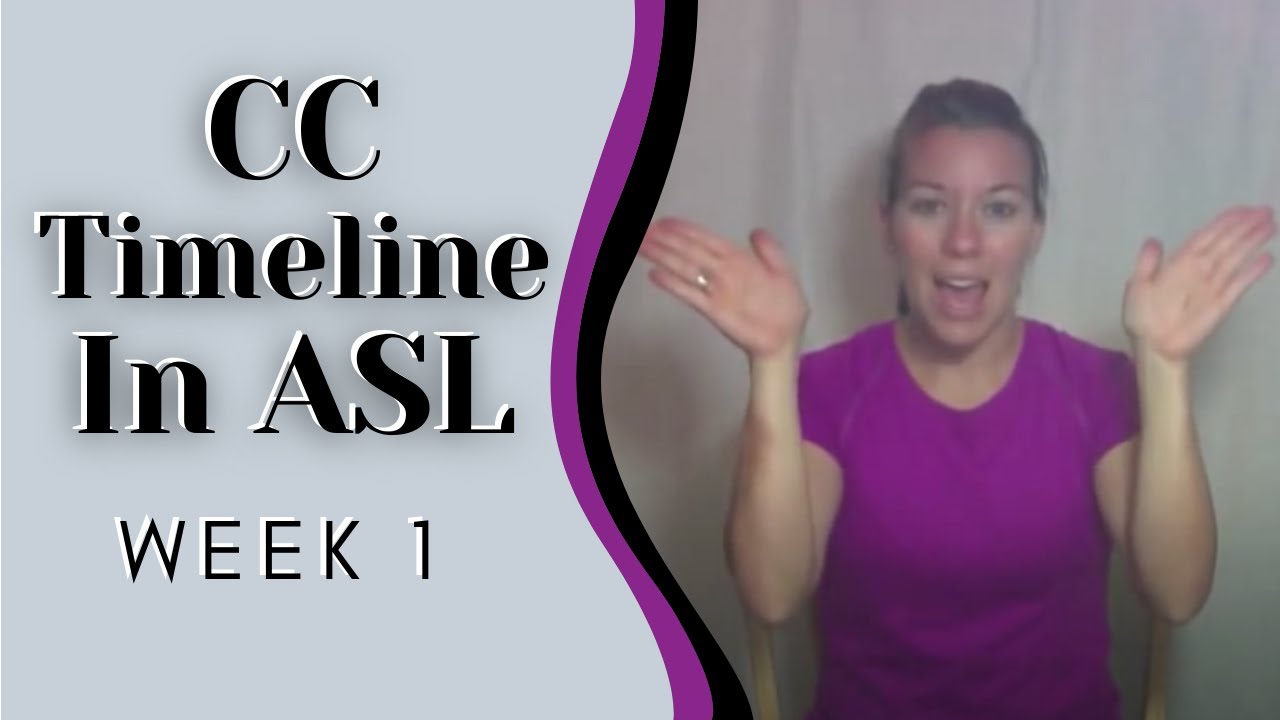 CC Timeline hand motions explained week 1