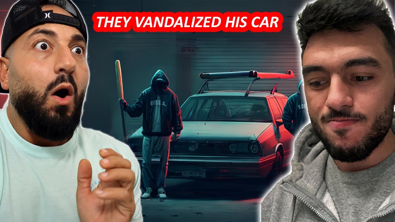 THEY VANDALIZED AND BROKE INTO HIS CAR ON NEW YEARS EVE!