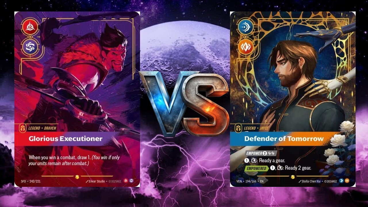 Vendetta testing Draven vs Jayce (Aurora) - Riftbound