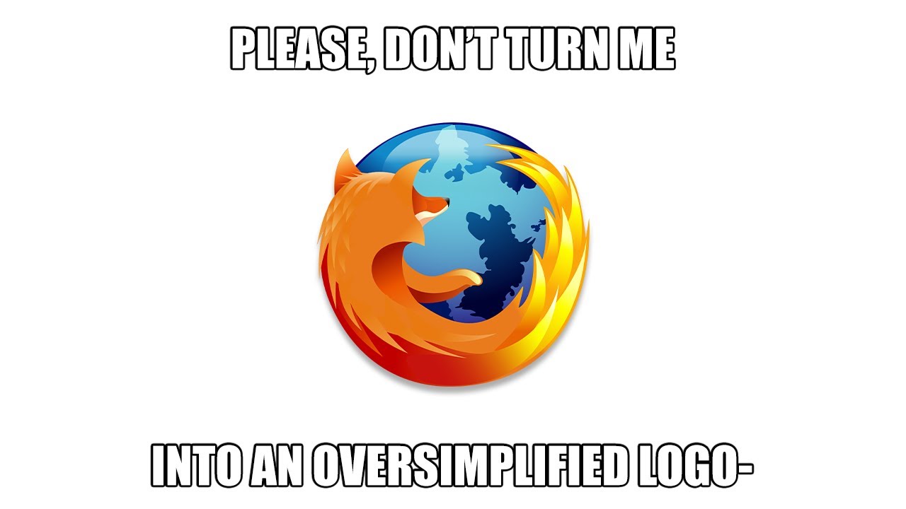 Please, don't turn me into an oversimplified logo!