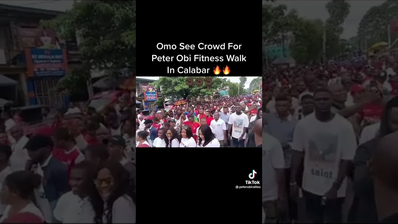 This Obedient movement in calaba#peterobi2023#president