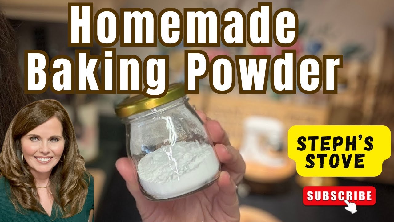 How to Make Baking Powder: Easy Baking Substitution with Basic Pantry Ingredients- Steph&rsquo;s Stove