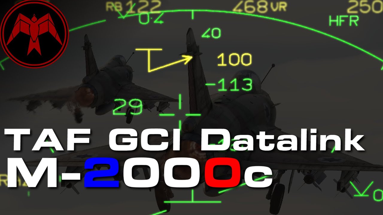 DCS Mirage M-2000c: TAF GCI Datalink Tutorial