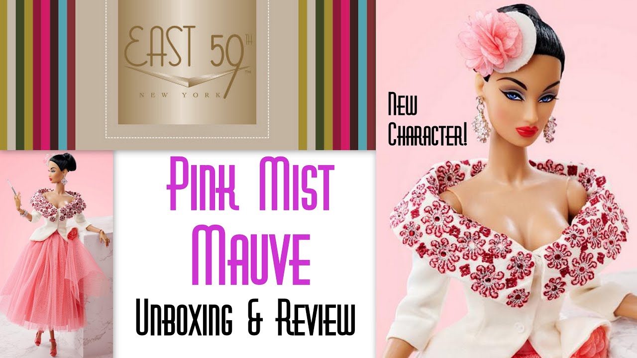 🌸 PINK MIST MAEVE ROCHA DOLL NEW CHARACTER EAST 59TH 👑 ECW 🌎 UNBOXING & REVIEW