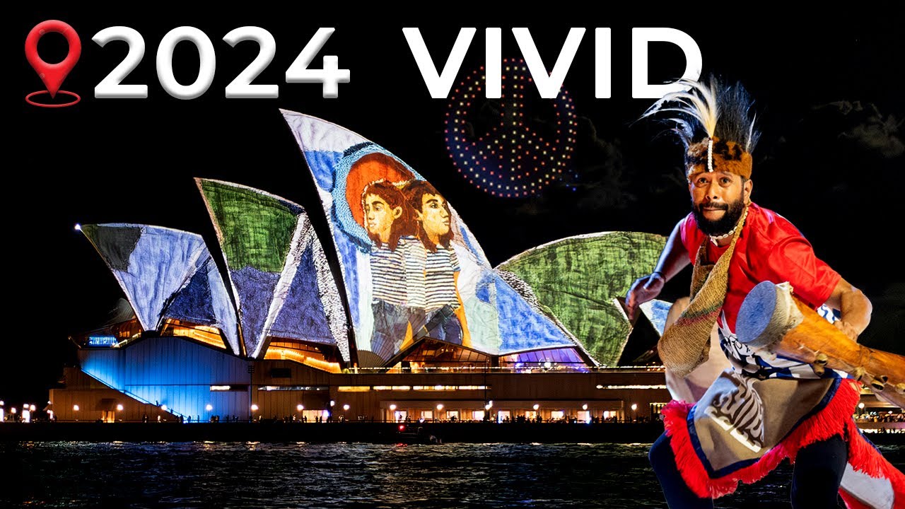 VIVID SYDNEY 2024 GUIDE🚶&zwj;♀️ Darling Harbour, The Rocks, Barangaroo