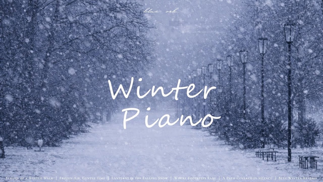 𝐁𝐆𝐌🎹₊⊹  雪降る並木道の静かなピアノ | 冬のプレイリスト