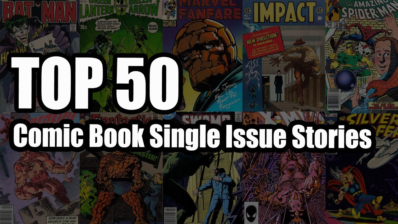 The TOP 50 Comic Book Single Issue Stories or One-Shots of All Time
