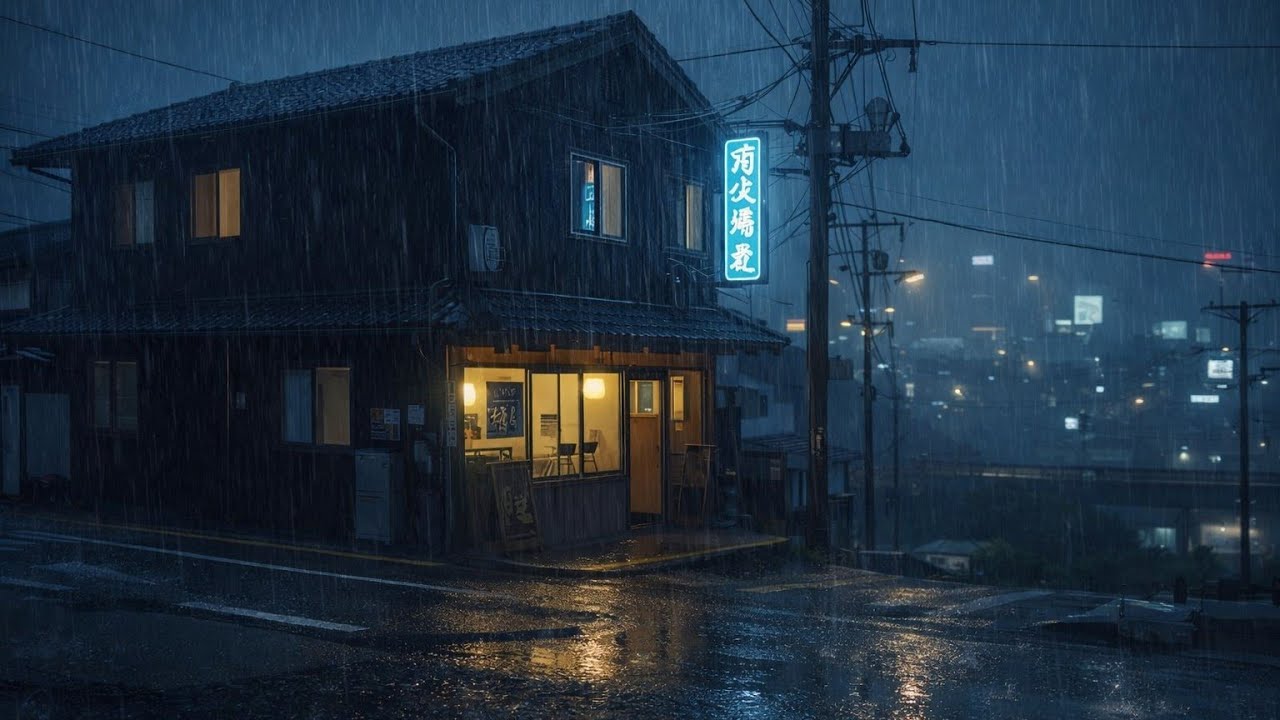 90s Retro Rain Mix 🎧 Lofi Hip Hop for Deep Work 