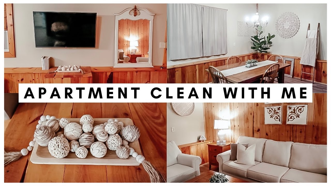 2022 RESET: APARTMENT CLEAN WITH ME | organizing & deep cleaning