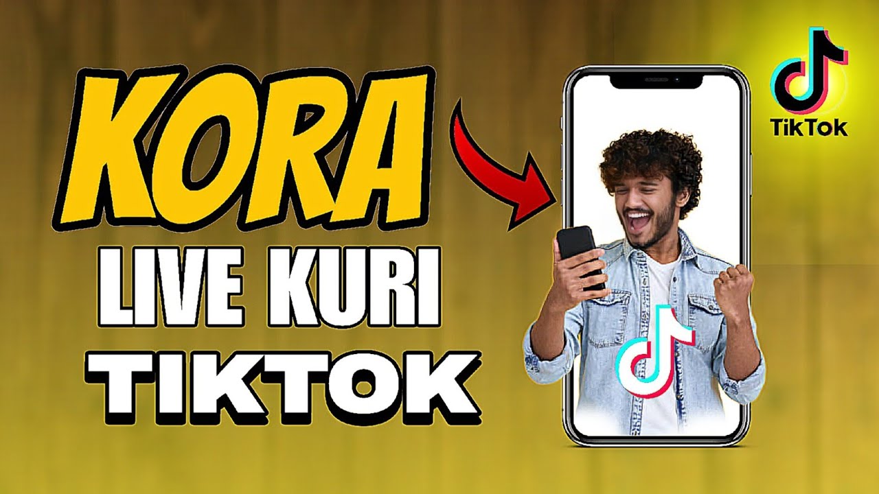 Kora live kuri TikTok, Ni gute bajya live kuri TikTok.