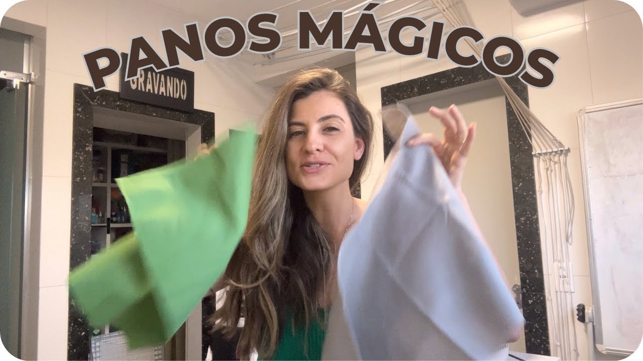 PANO MÁGICO QUE CHEGOU PARA FACILITAR LIMPAR VIDROS E ESPELHOS