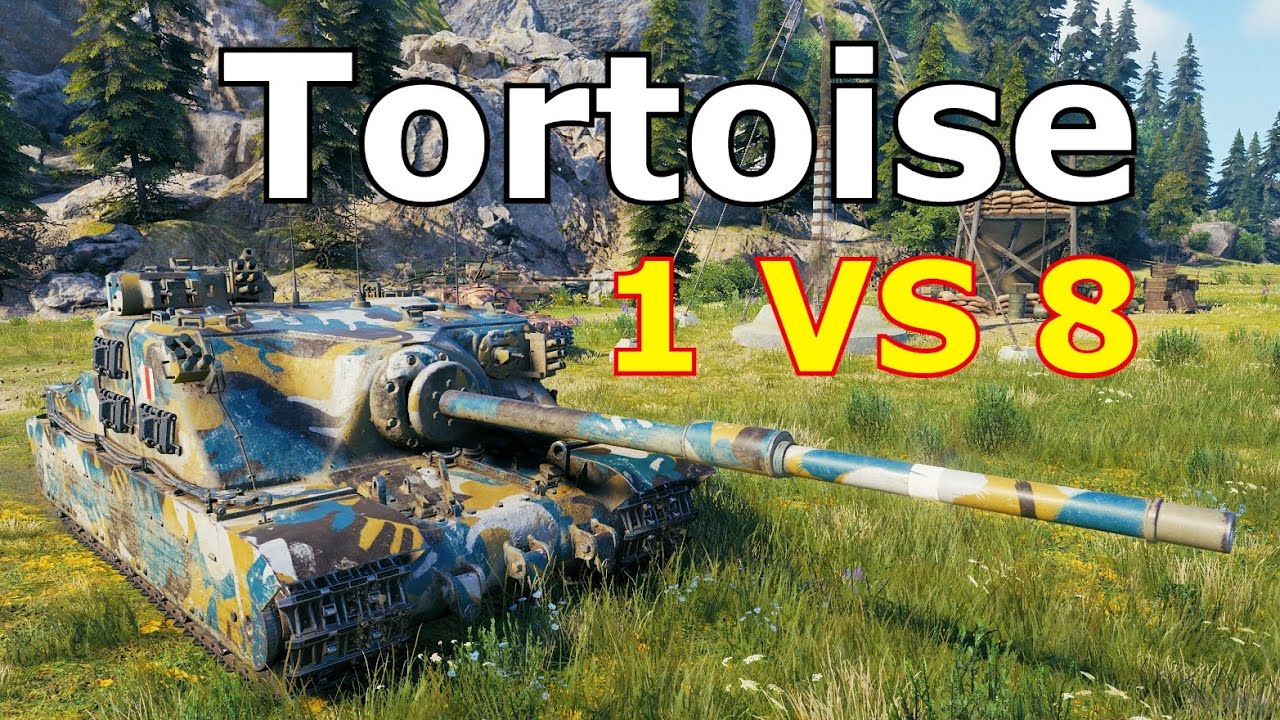 World of Tanks Tortoise - 11 Kills  10,9K Damage | 1 VS 8