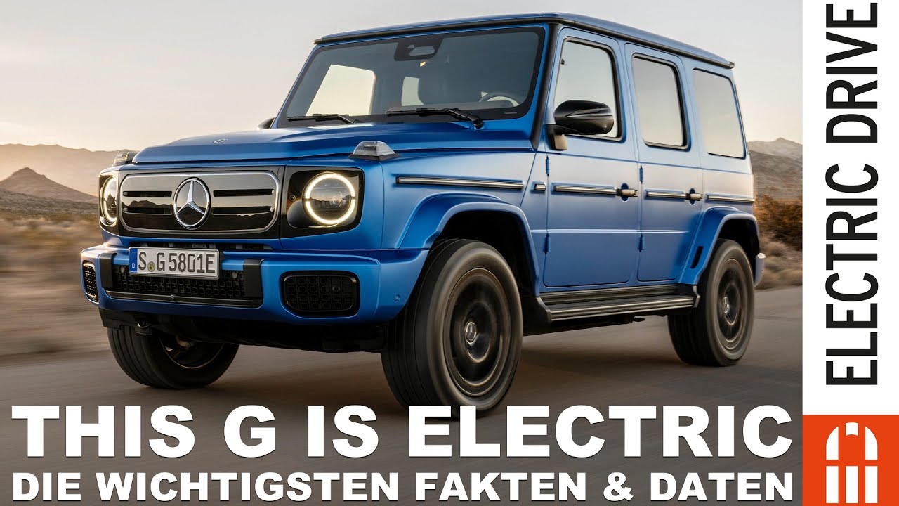 2024 Mercedes-Benz G-Klasse G 580 - DAS ist die elektrische G-Klasse und wir haben ALLE Daten